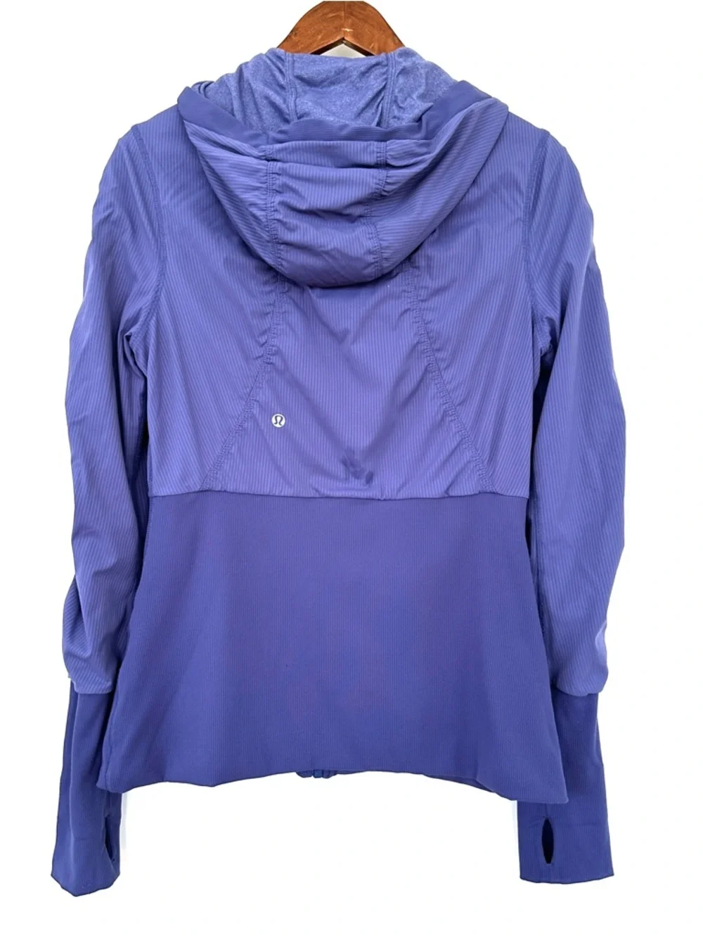 lululemon athletica Royal Blue Full-Zip Hooded Jacket, Reversible - Picture 10 of 15